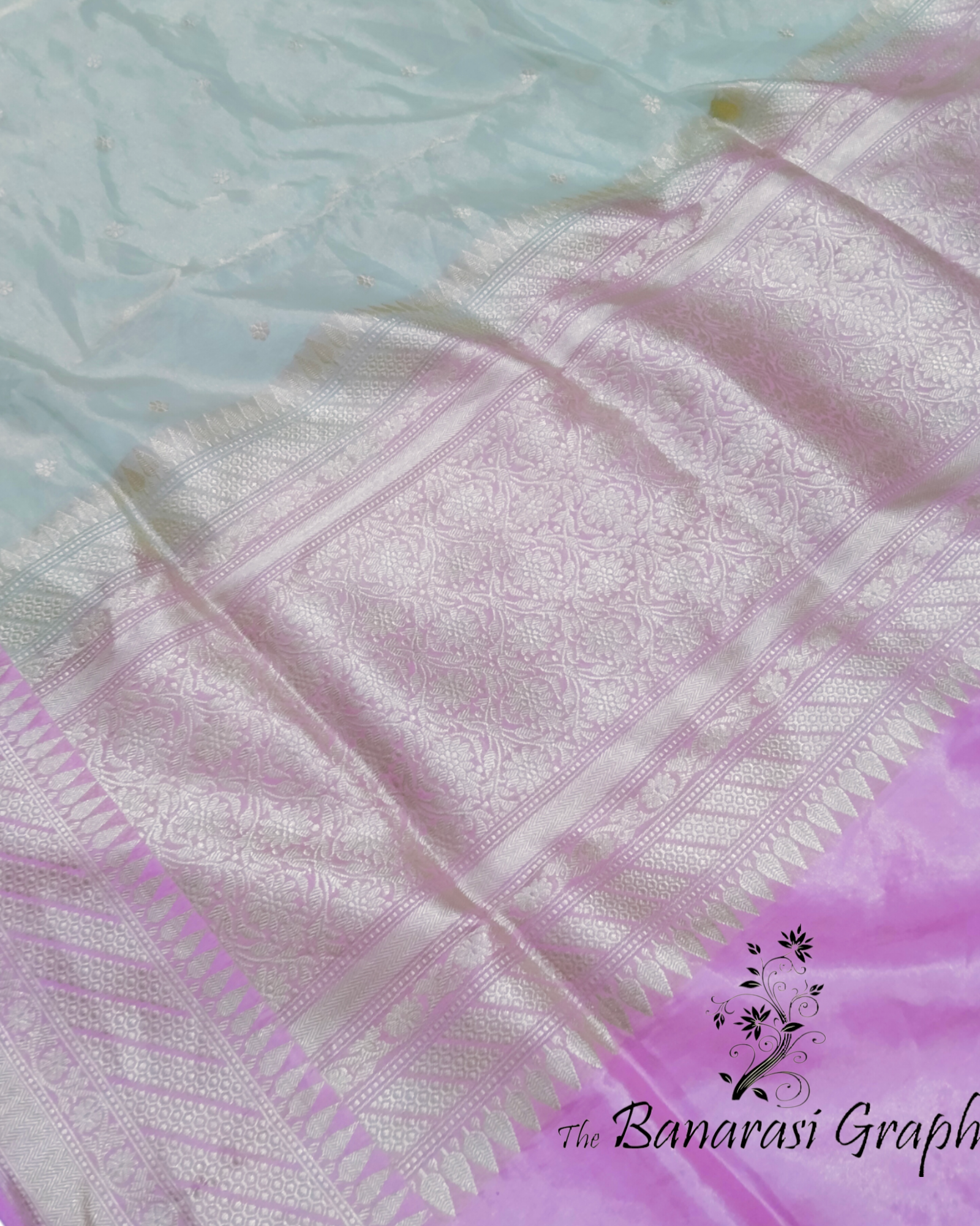 Pure Tissue Kadhua Motifs- Handloom Banarasi Saree