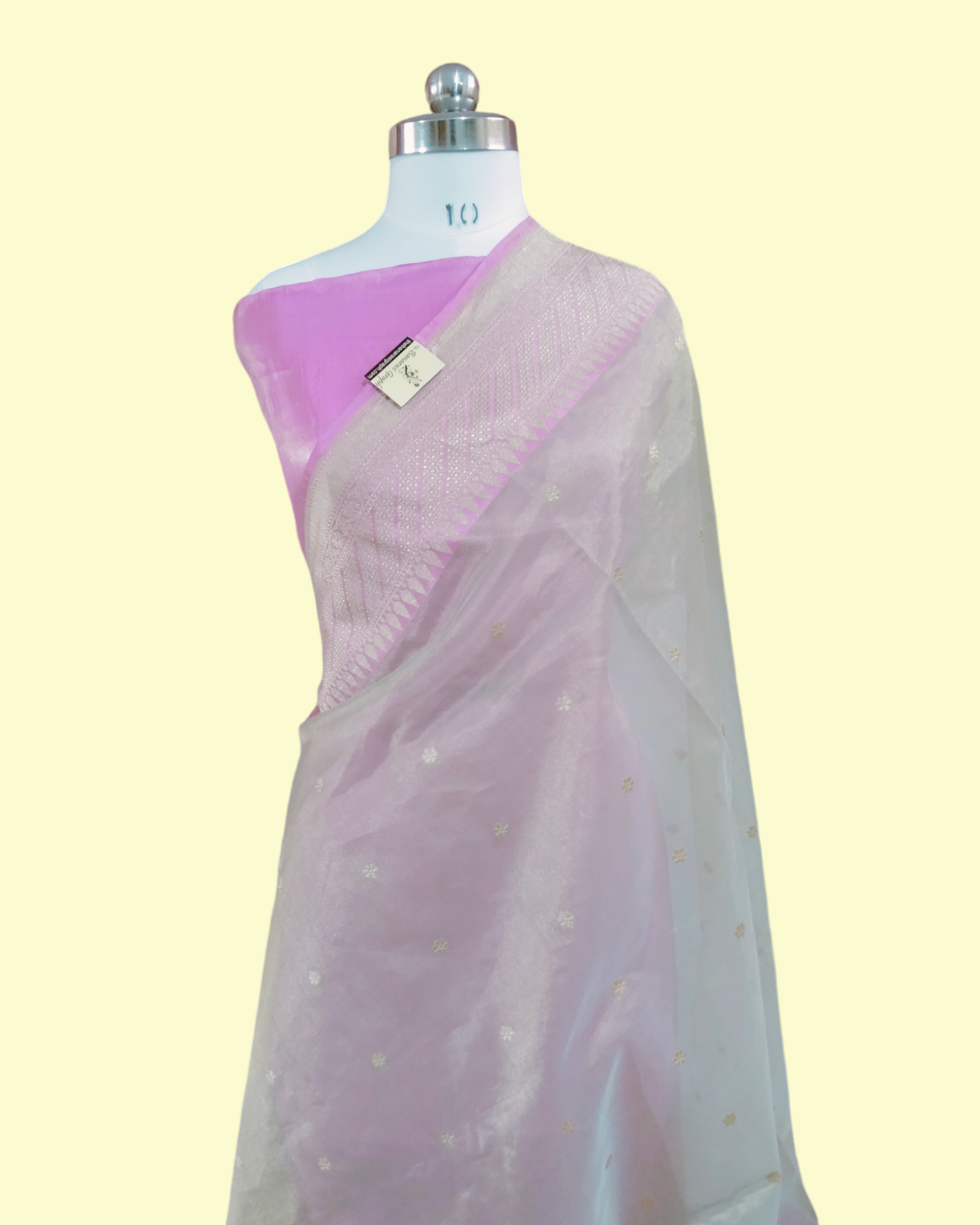 Pure Tissue Kadhua Motifs- Handloom Banarasi Saree