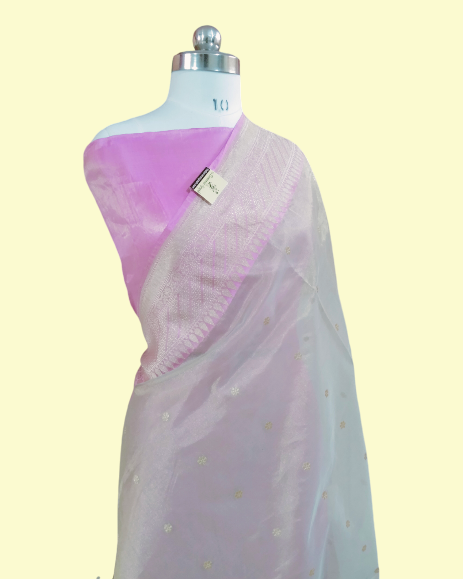 Pure Tissue Kadhua Motifs- Handloom Banarasi Saree